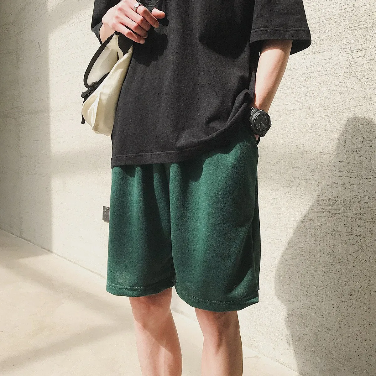 GbolsosNew Summer Cotton Soft Shorts Men Casual Home Stay Sweatpants Men's Running Shorts Sporting Men Shorts Jogging Short Pants