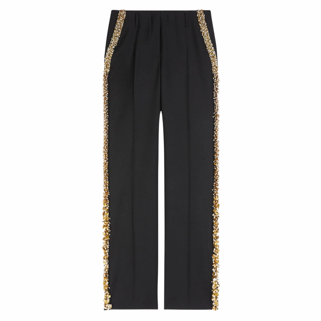Laser cut Parchia Embellished Pants