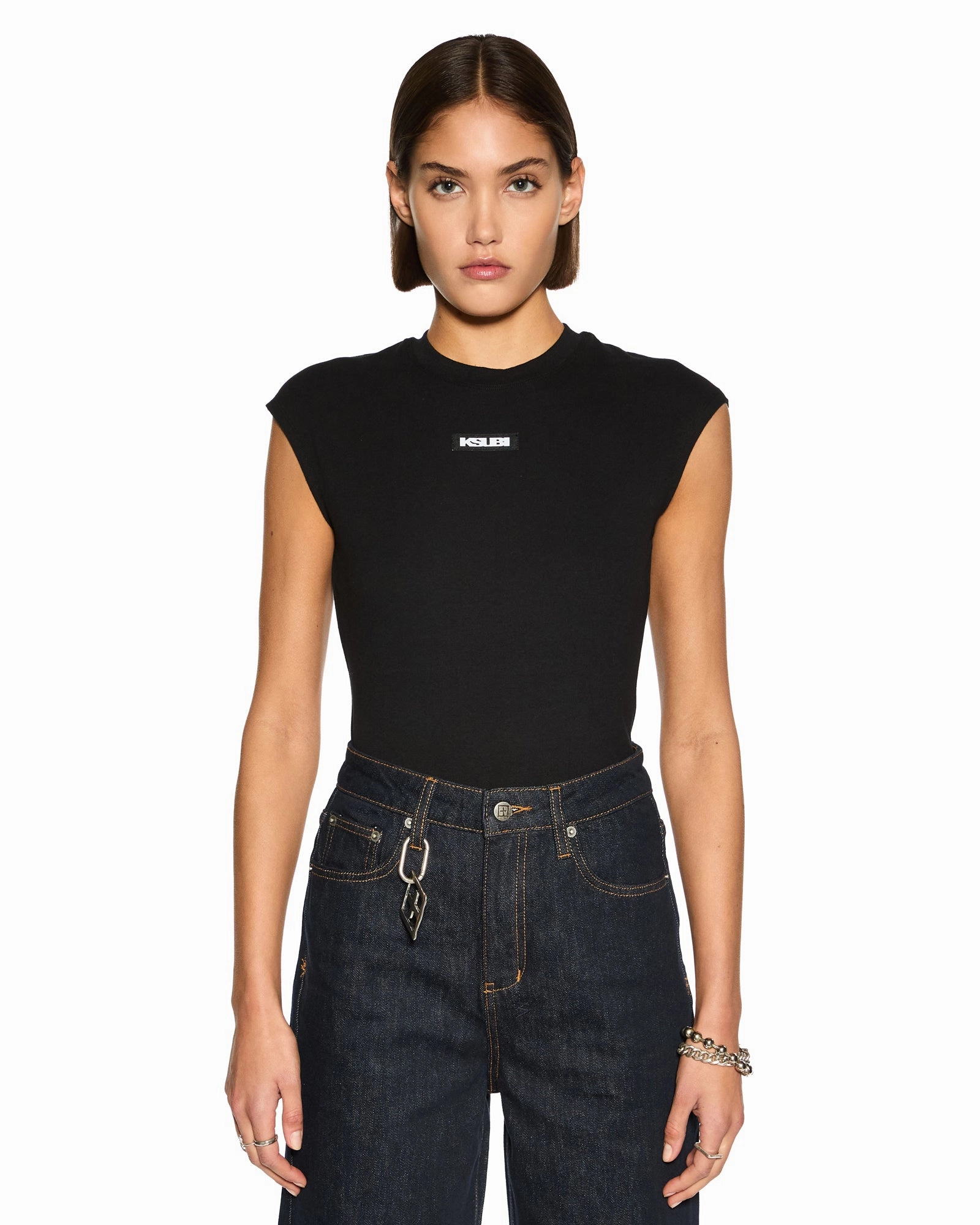 STAPLE SS TEE BLACK Reinforced Hems