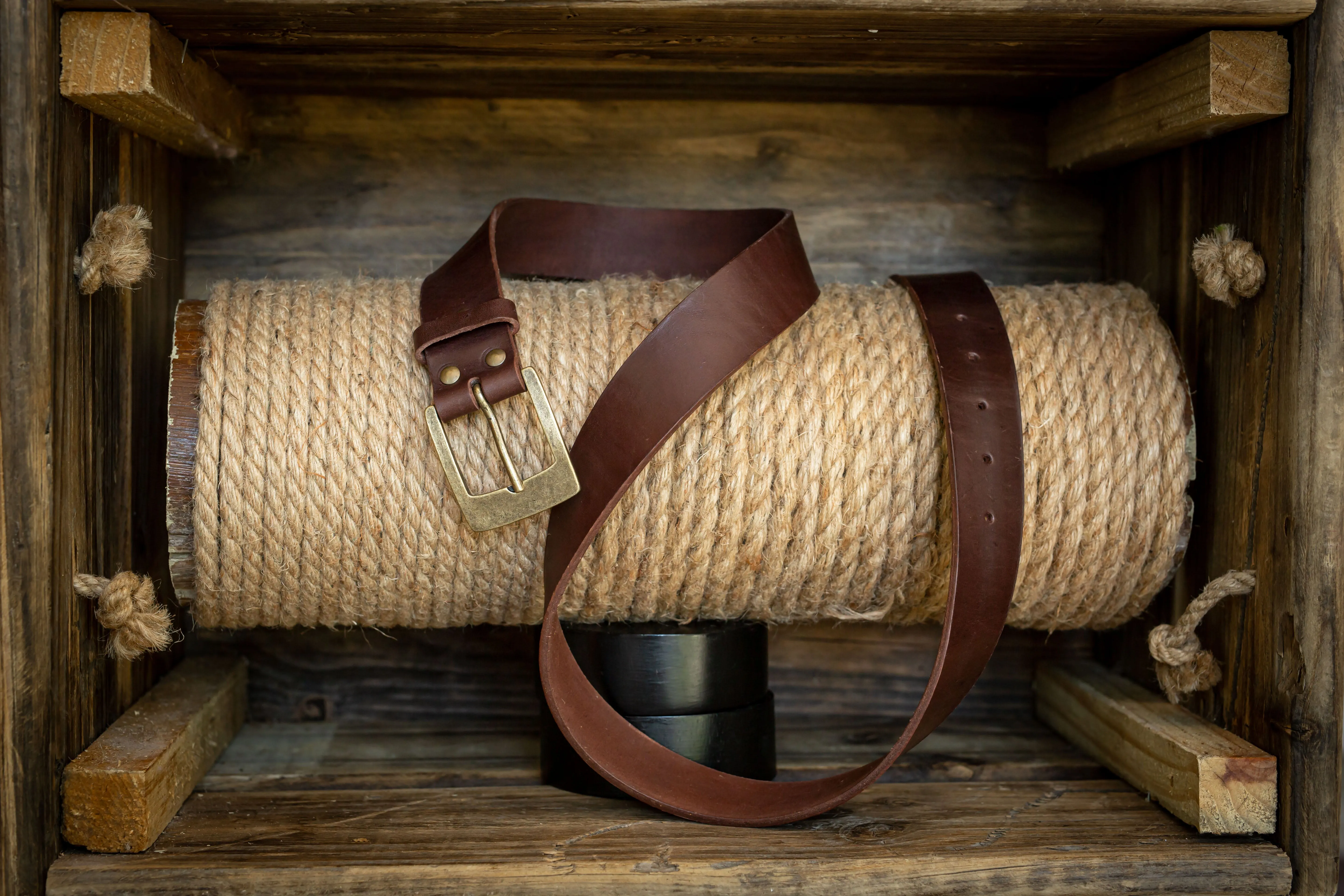 Gents Belt - Choc