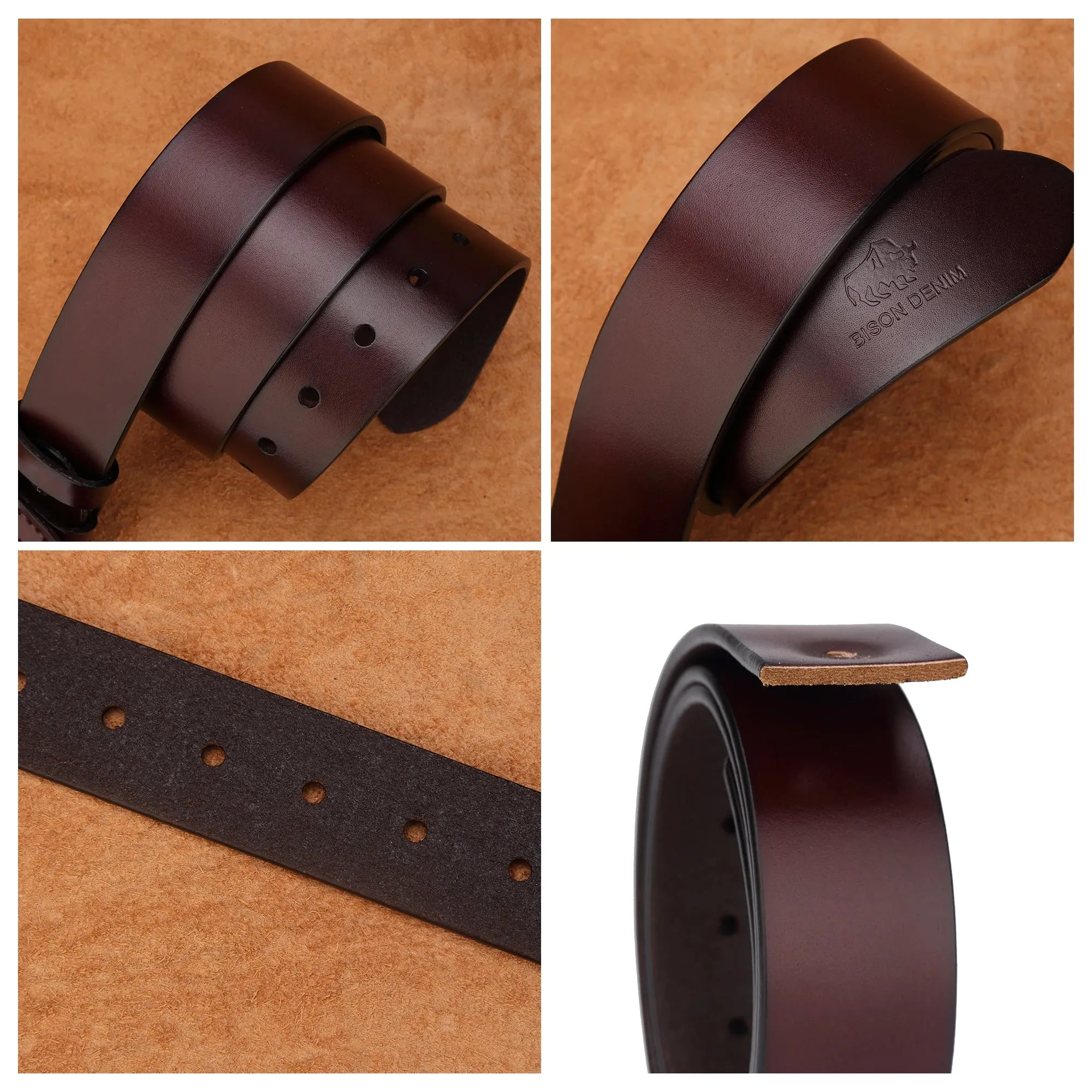 Genuine Leather Men's Belt Vintage Pin Buckle Strap High Quality Luxury Designer Casual Retro Belts