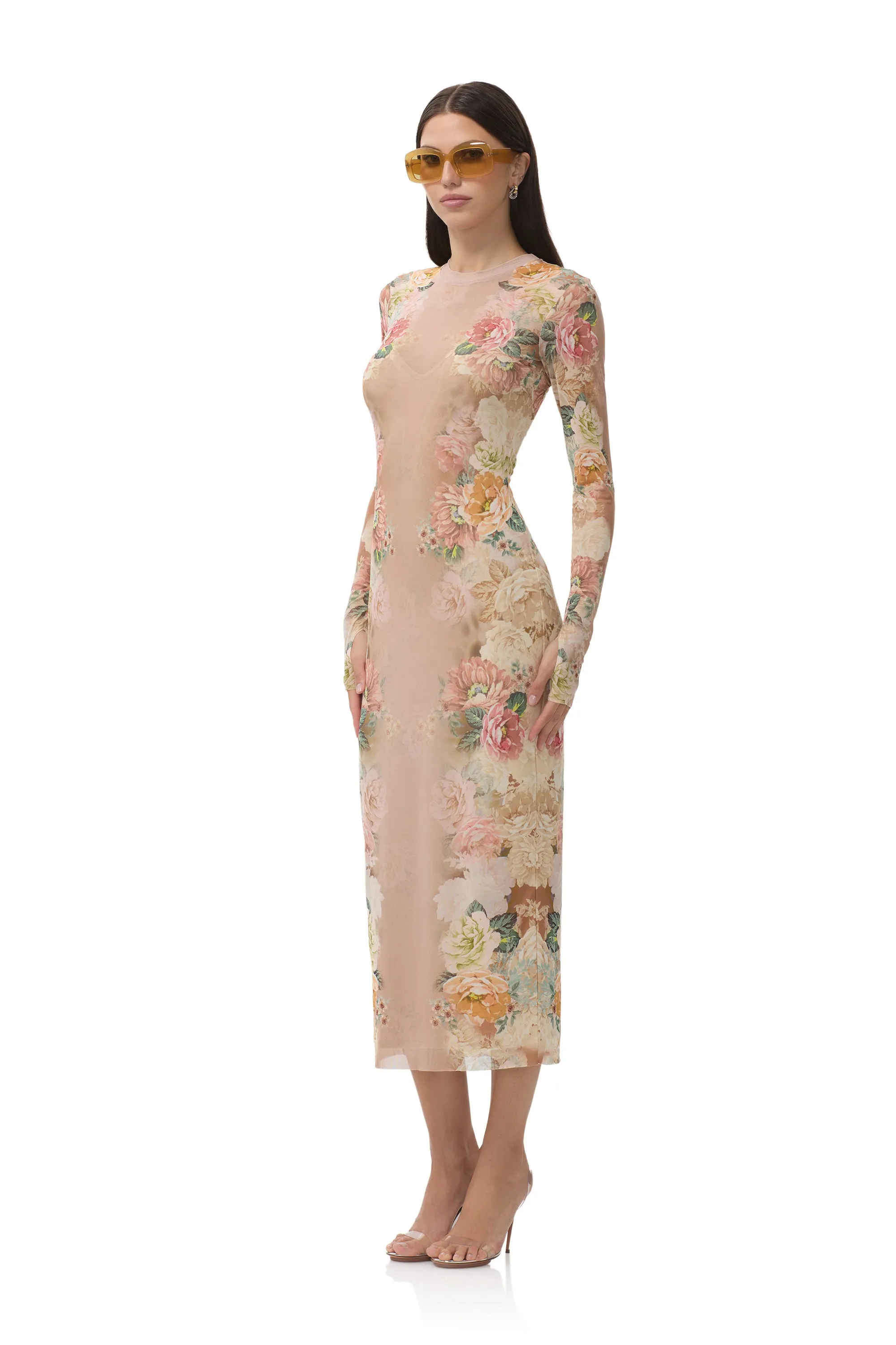 Classic Layering Casual Wear Ashland Dress - Honey Rose Frame