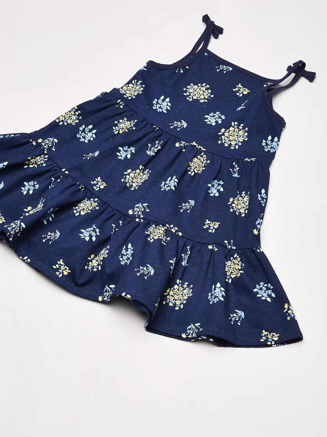 Gerber Baby Girls' 2-Pack Short Sleeve Cotton Dresses
