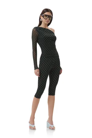 Gianna Capri Pant - Aqua Dot Chilly Comfort