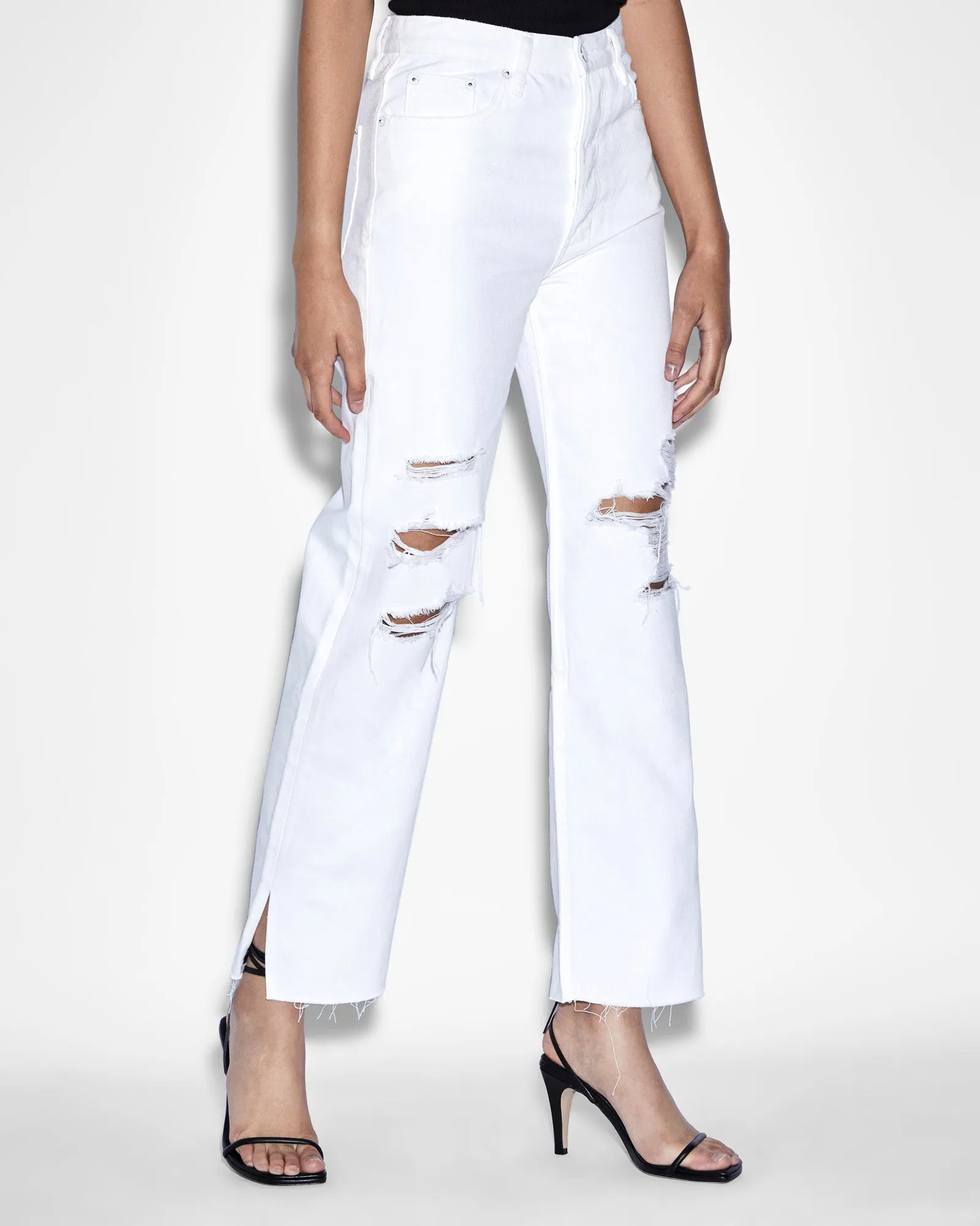 BROOKLYN JEAN BLANC SLICED Sustainable Evening Stroll Casual Layered Basics