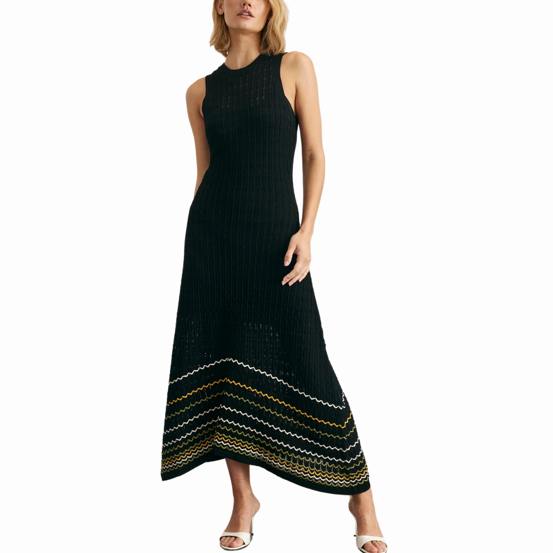 Black Greyson Dress Winter Proof All-Purpose Wear