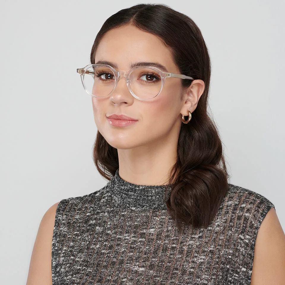 Gold Round Full Rim Unisex Sunglasses by John Jacobs-148437