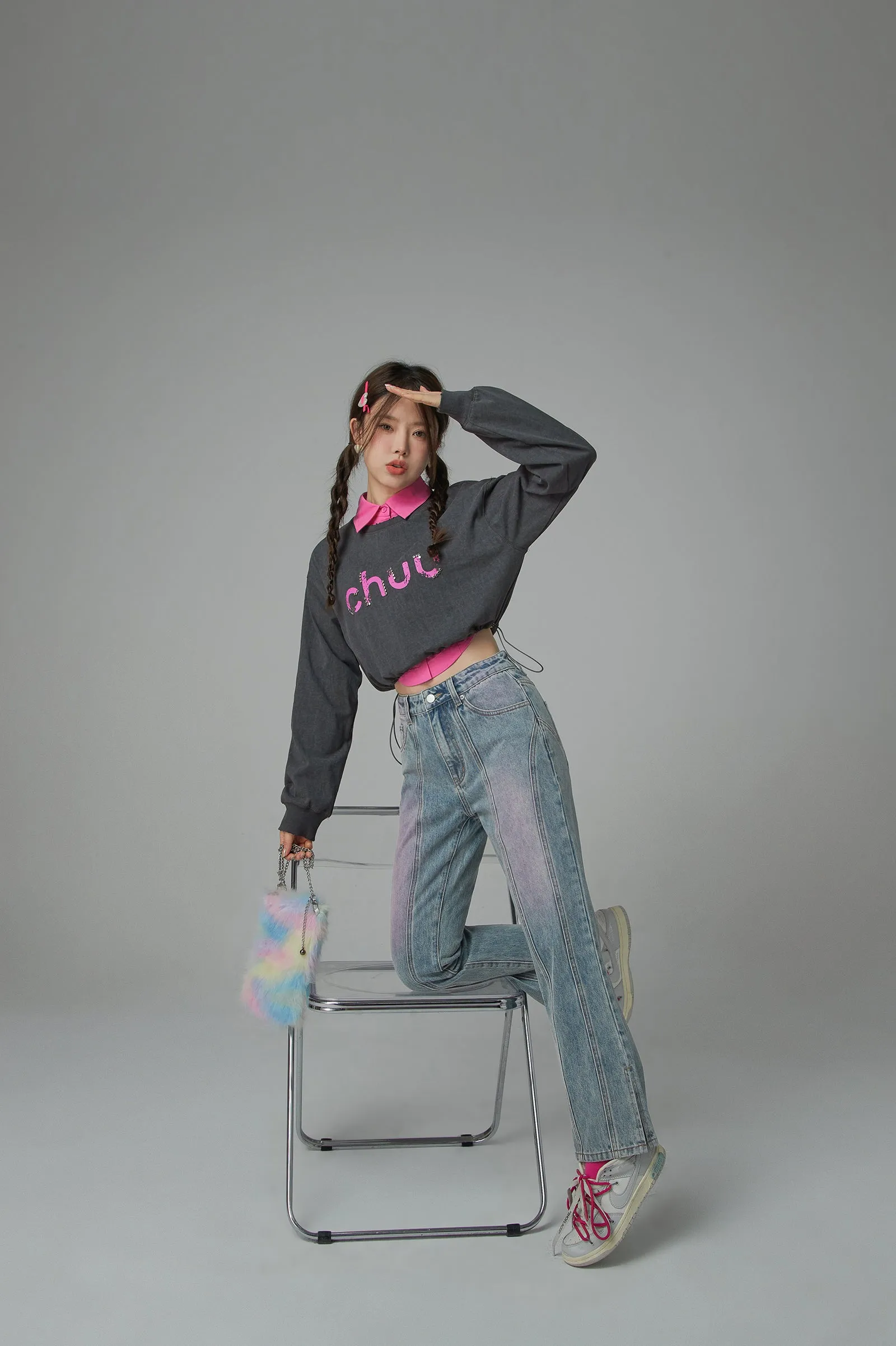 Got The Beat String Cropped T-Shirt