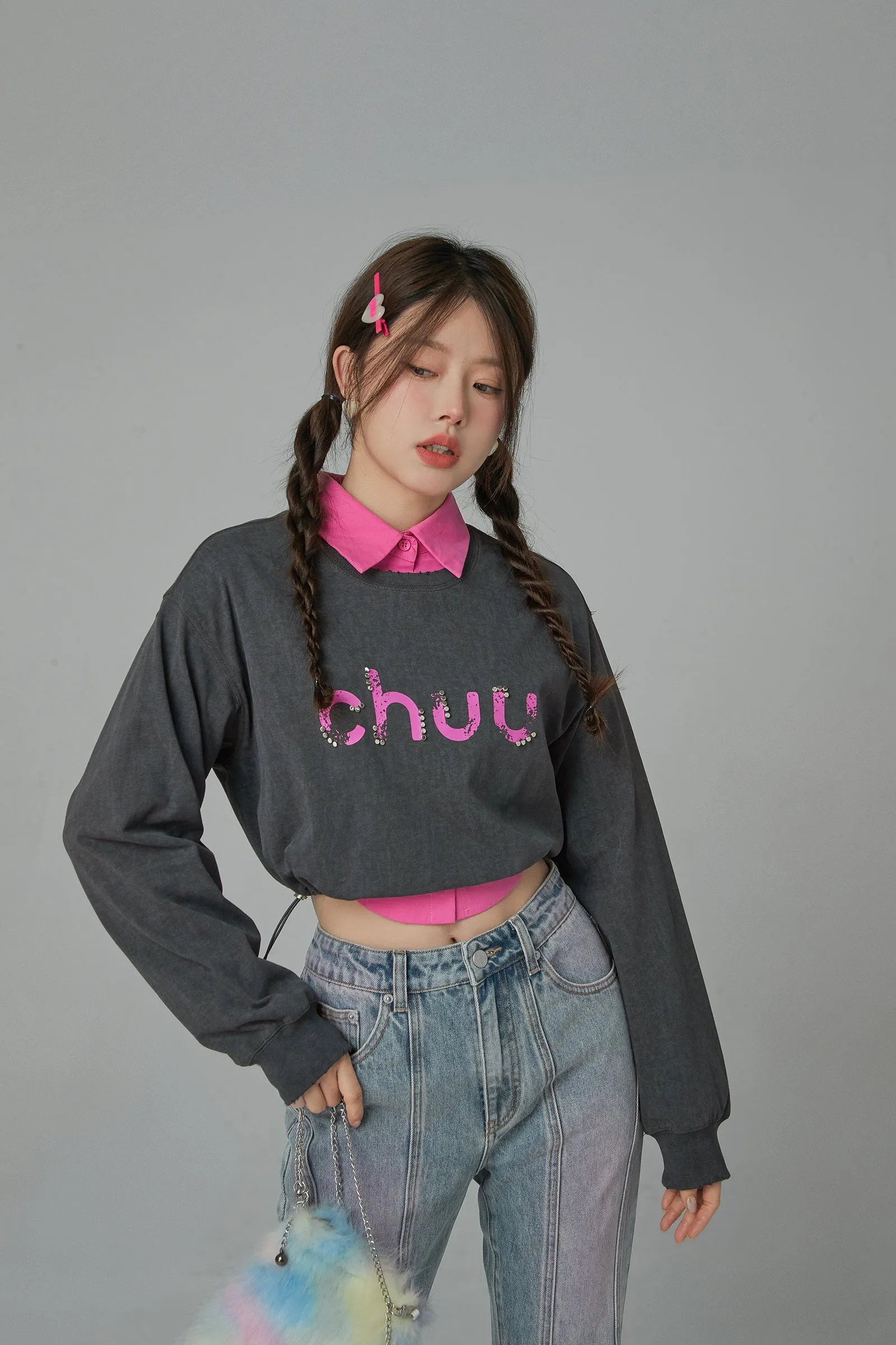 Got The Beat String Cropped T-Shirt