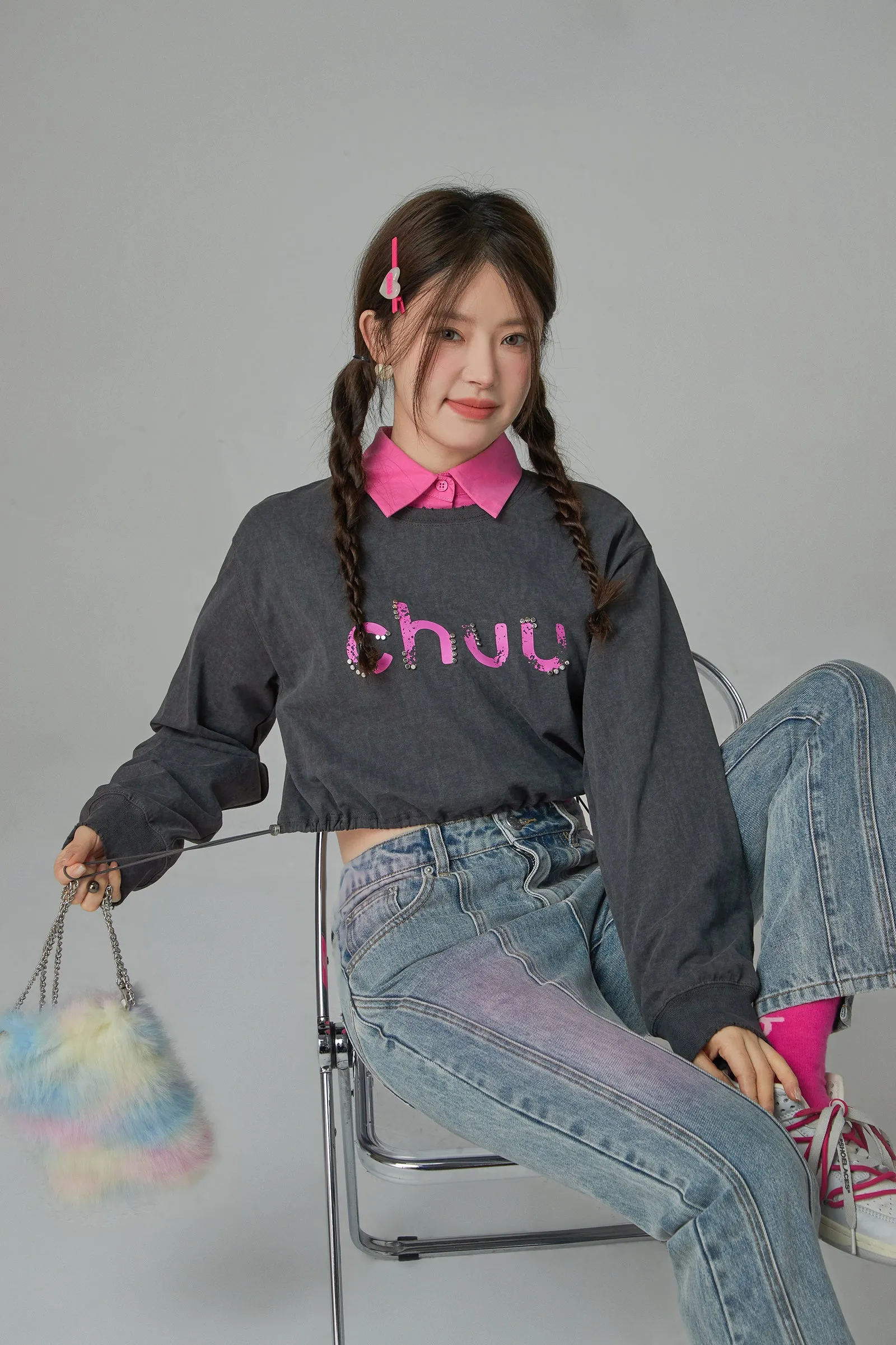 Got The Beat String Cropped T-Shirt