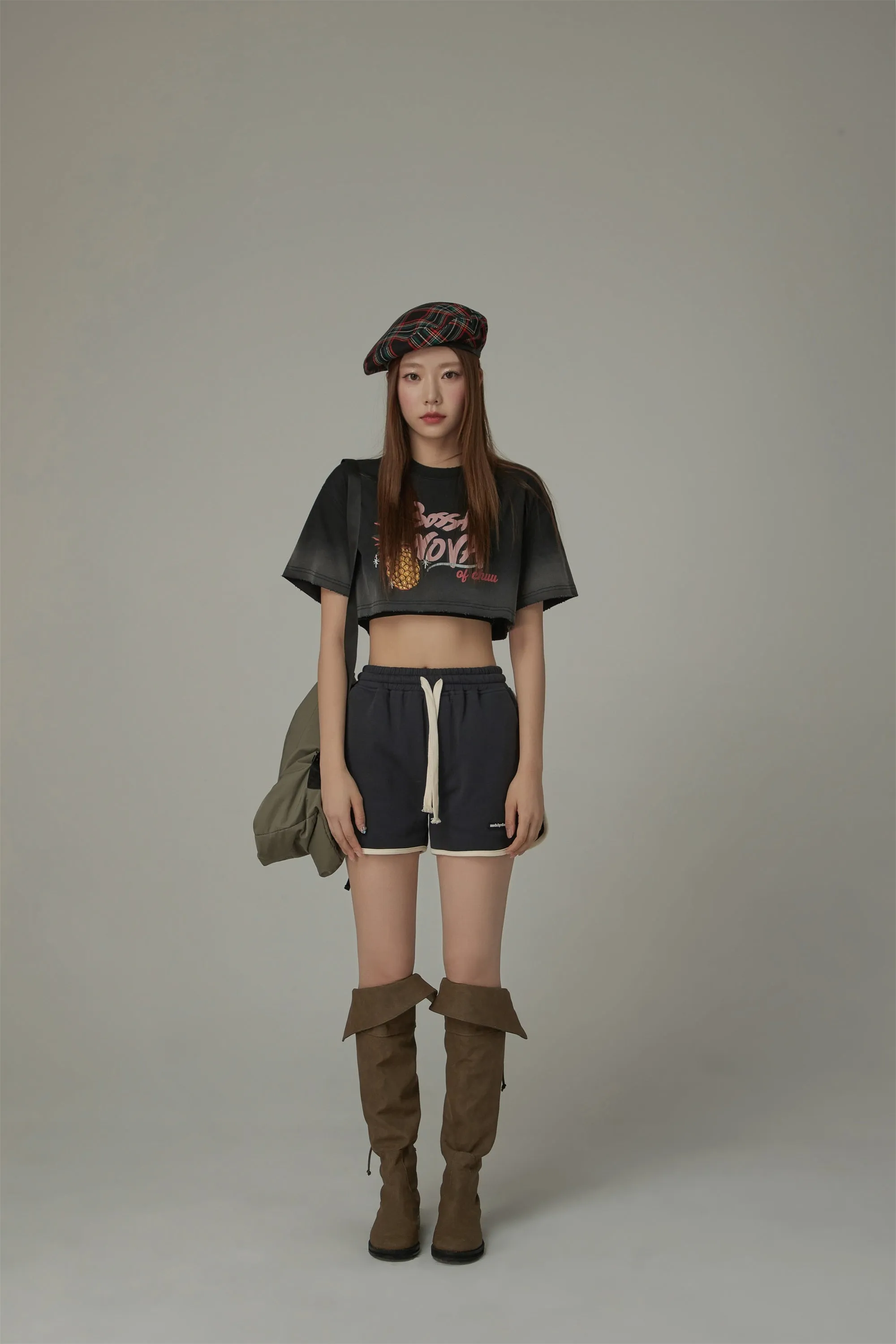 Gradient Bosa Nova Cropped T-Shirt