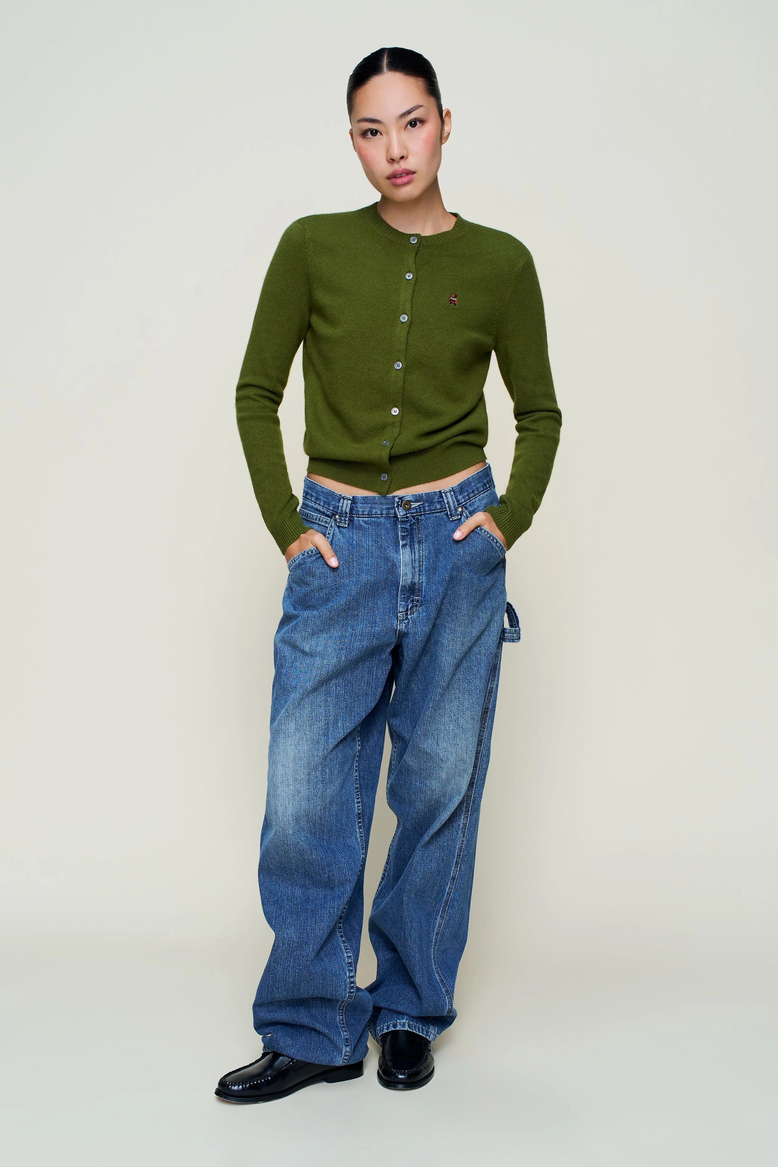 Cozy Finish June Relaxed Wool Cardigan