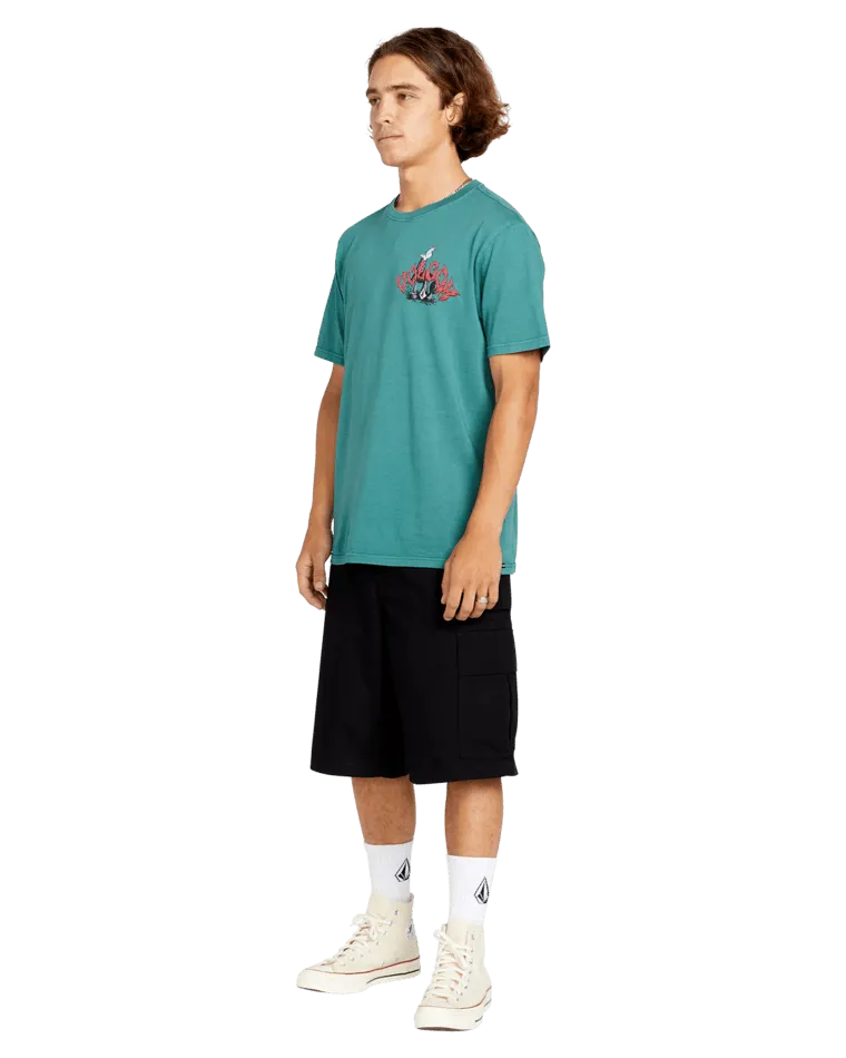 Grand Fang Cargo Walkshorts in Black