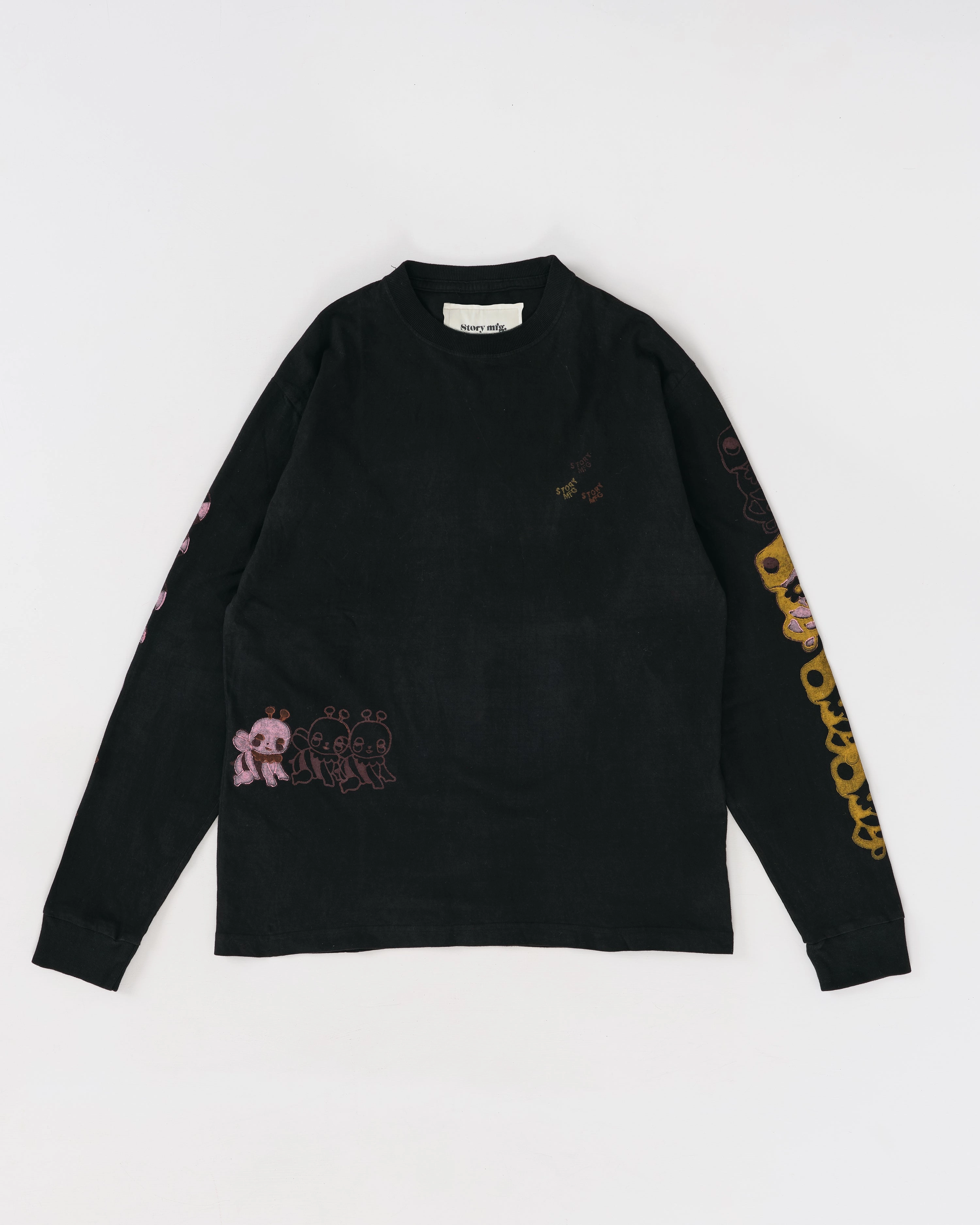 Light Fashion Grateful Tee LS - Black Earth Trip