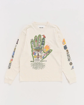 Outdoor Essentials Soft and Light Grateful Tee LS - Story Hand