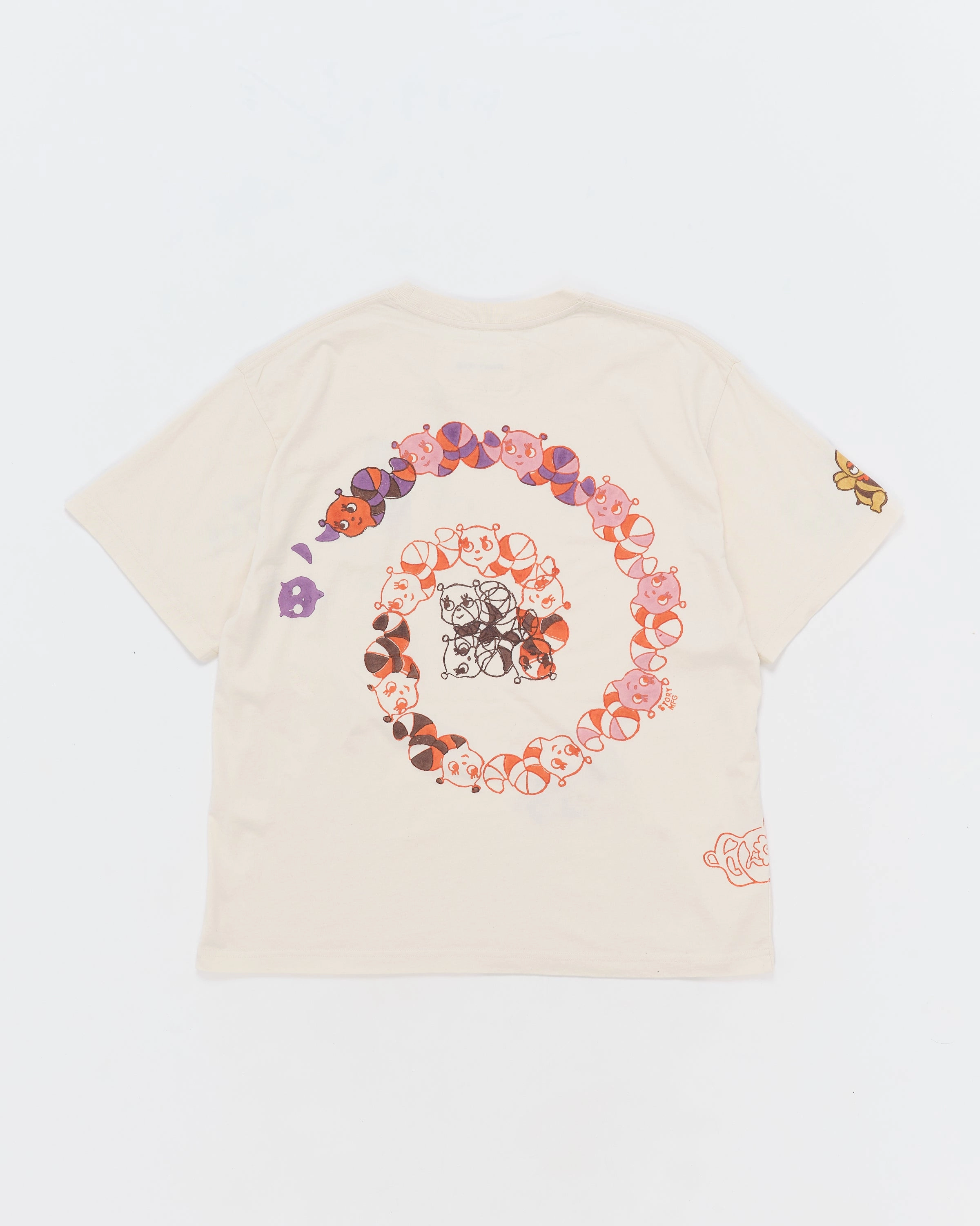 Grateful Tee SS - Ecru Earth Trip Spiral Active Trend Modern innovation