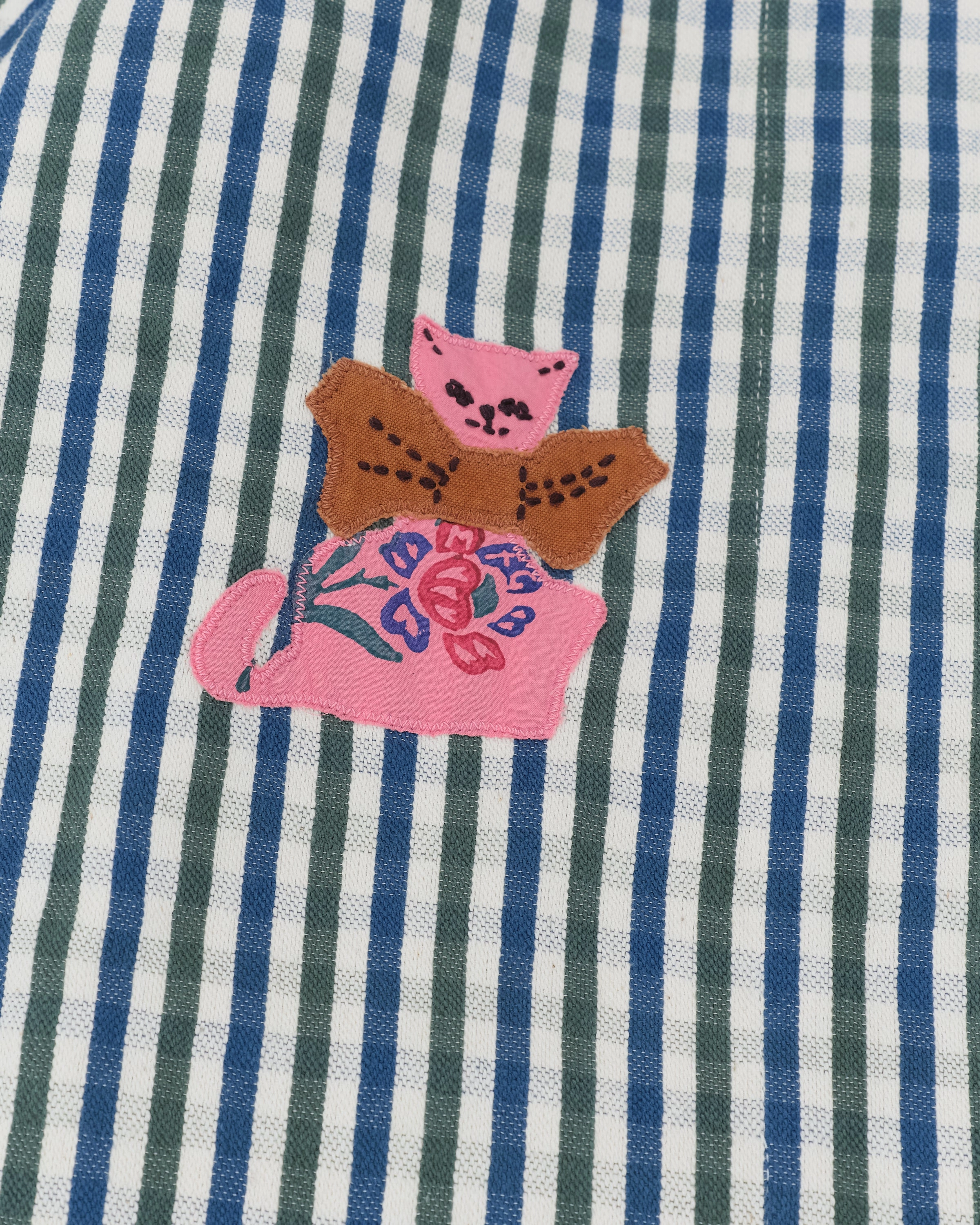 Vintage Style Thermal Regulation Fabric Greetings Shirt LS - Check Tales