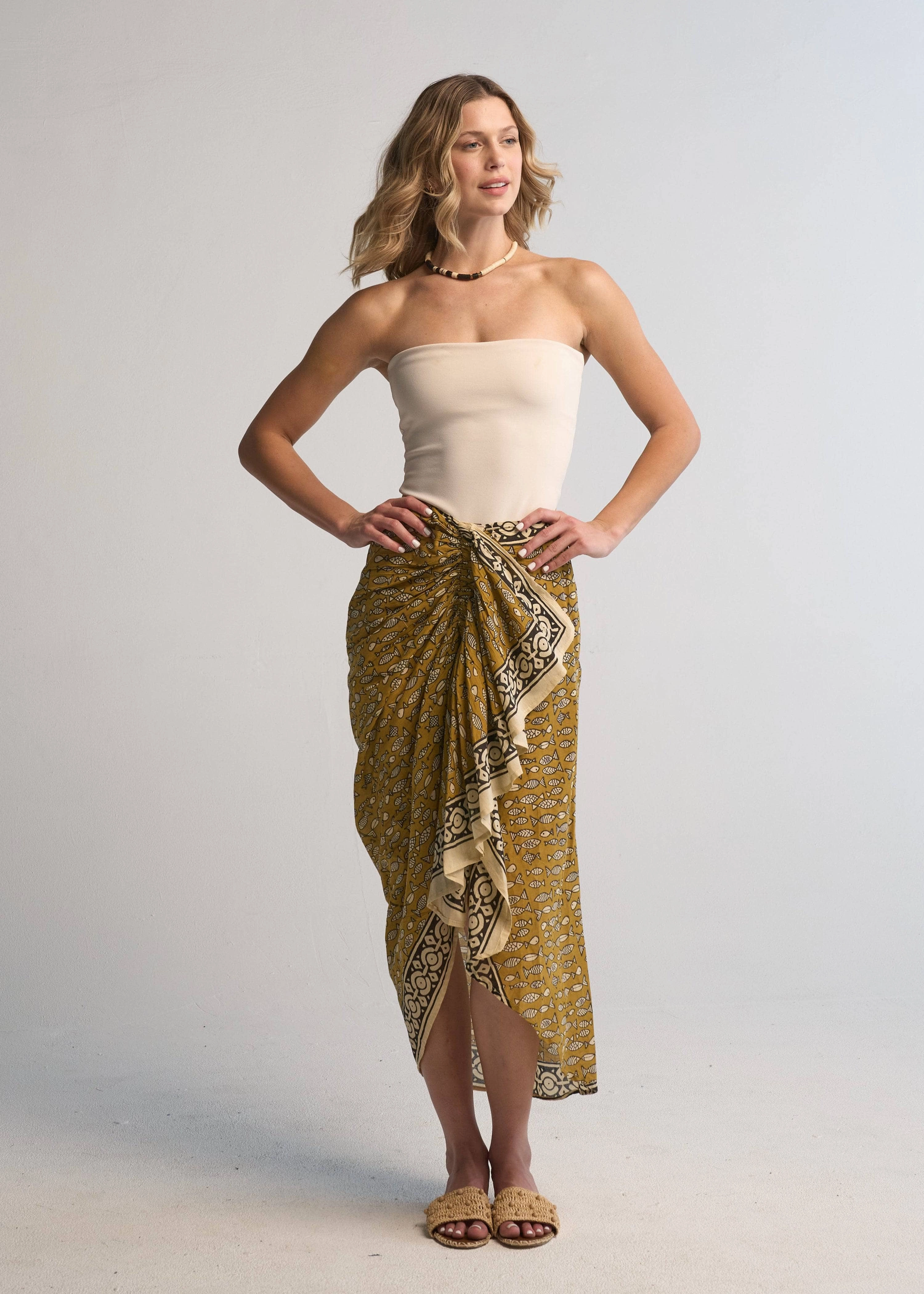 Greta Pareo Skirt Casual Wear