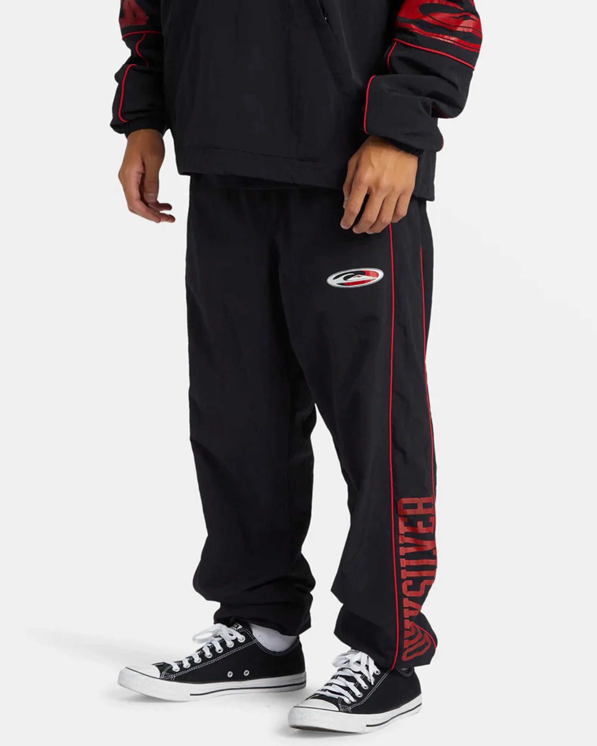Griff Elastic Waist Track Pants