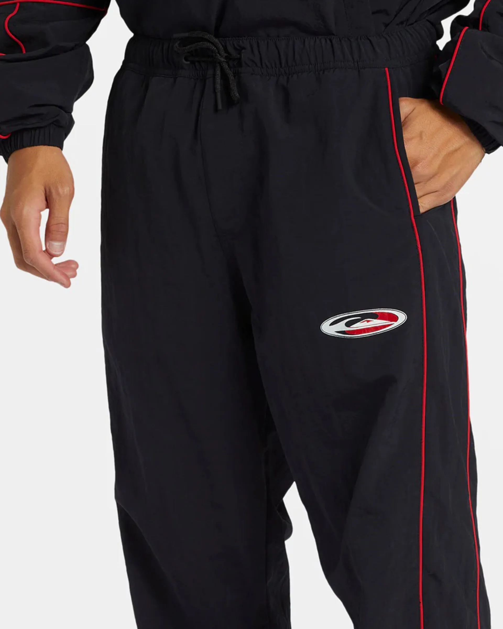 Griff Elastic Waist Track Pants
