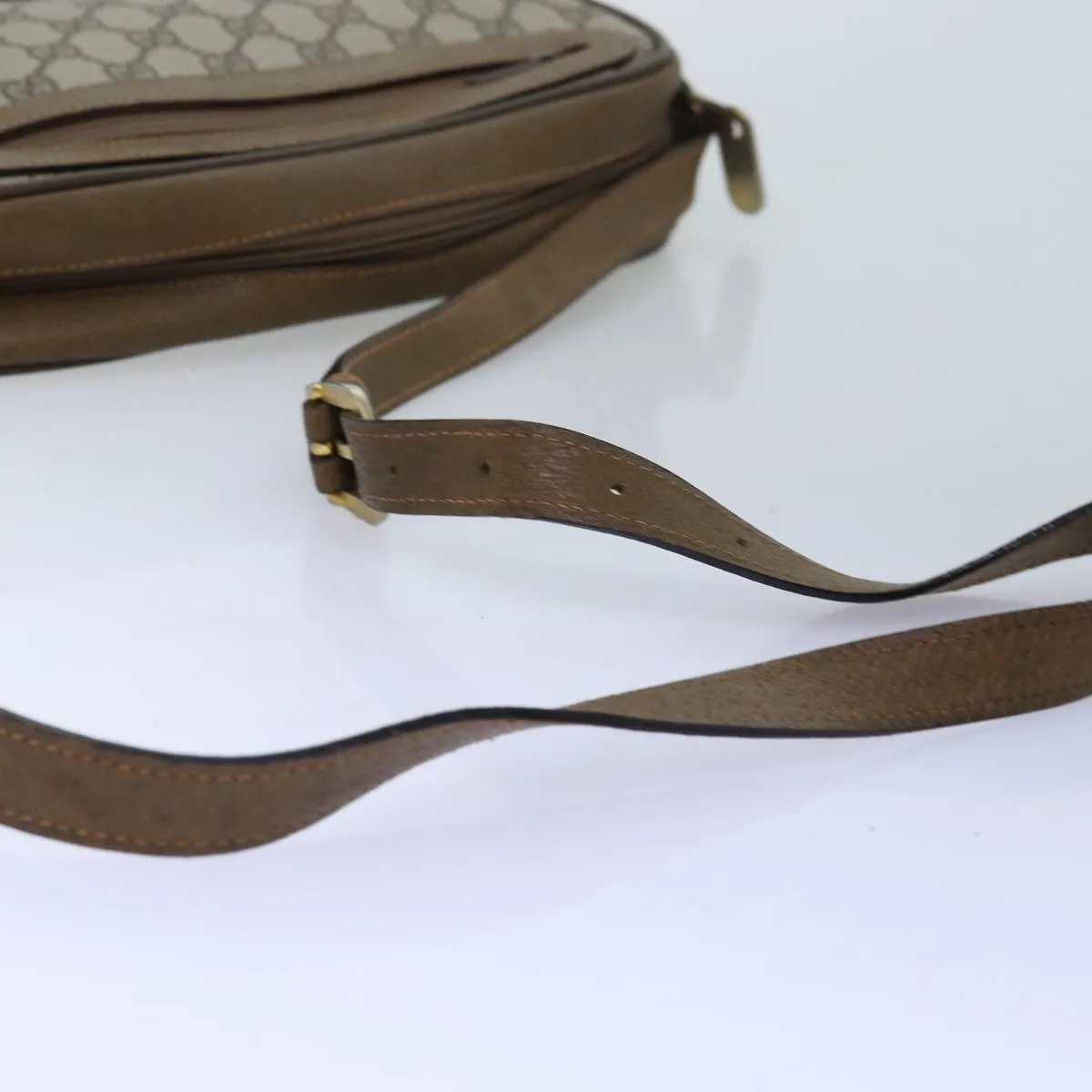 GUCCI GG Supreme Shoulder Bag PVC Beige 001 067 1282 fm3412