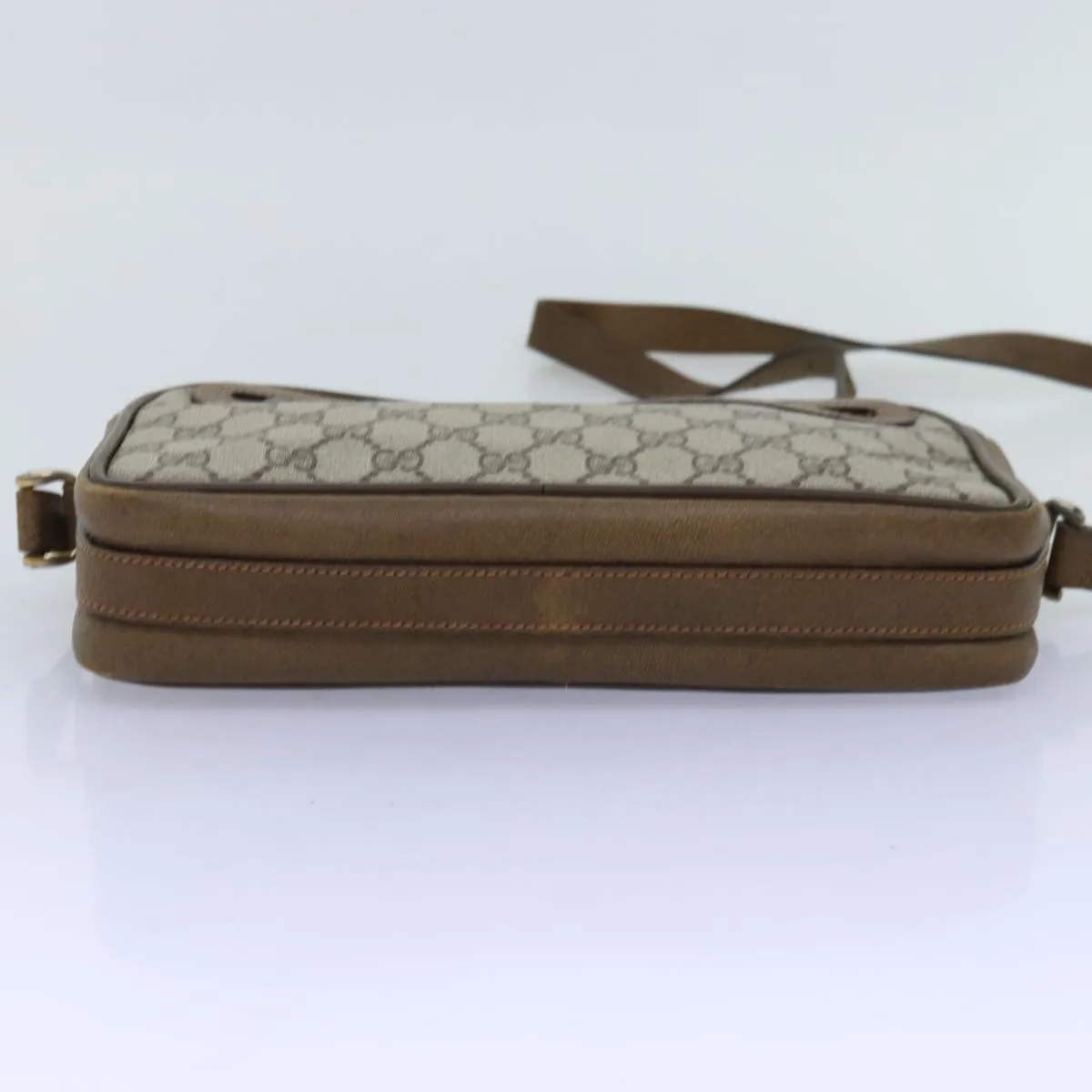 GUCCI GG Supreme Shoulder Bag PVC Beige 001 067 1282 fm3412
