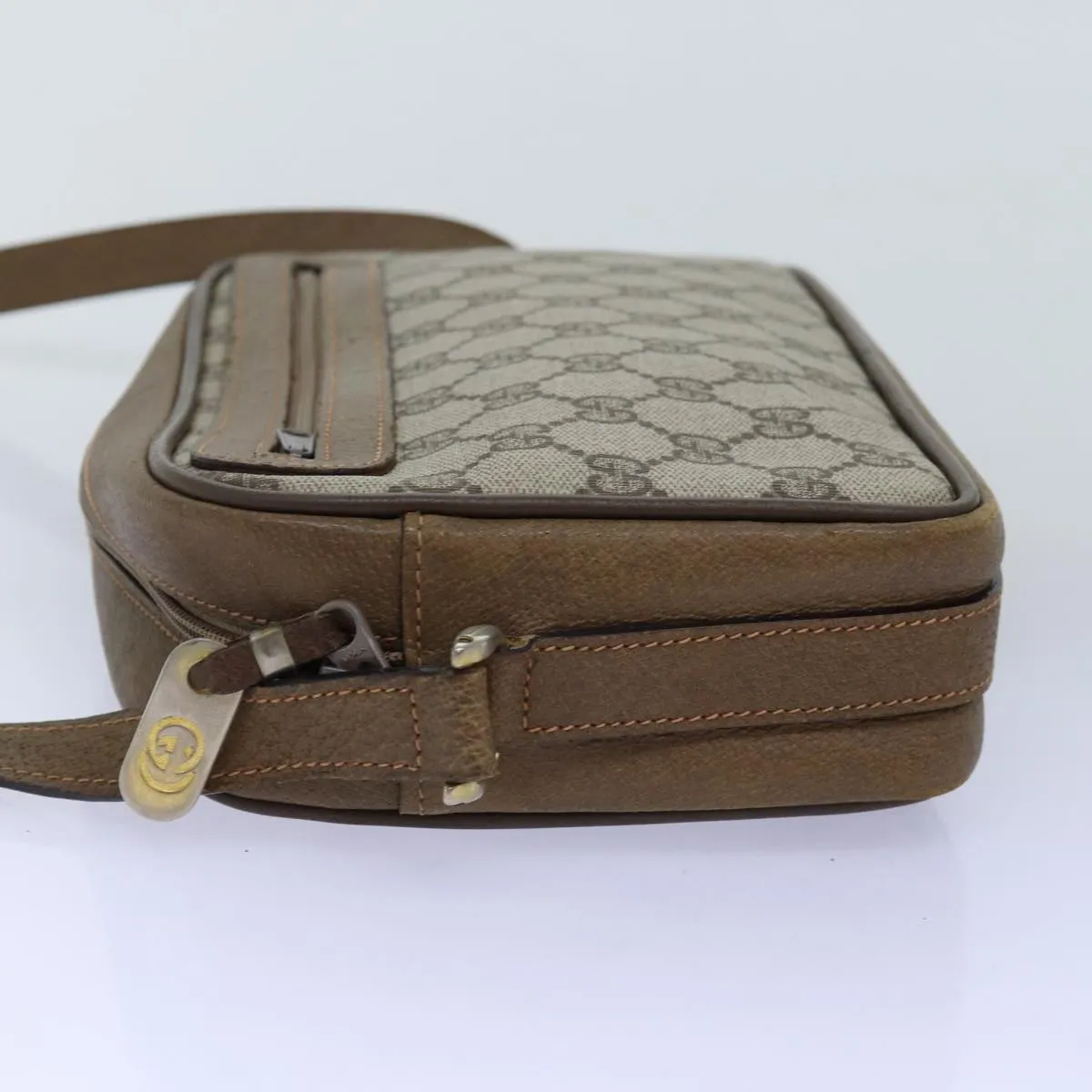 GUCCI GG Supreme Shoulder Bag PVC Beige 001 067 1282 fm3412