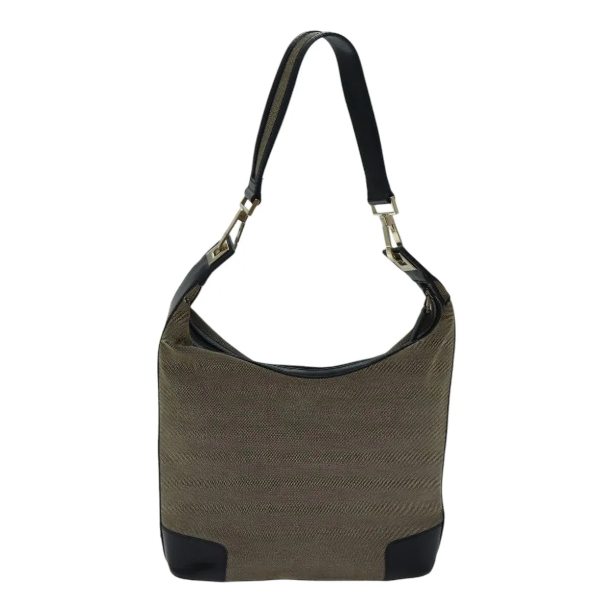 GUCCI Shoulder Bag Canvas Beige ac3261