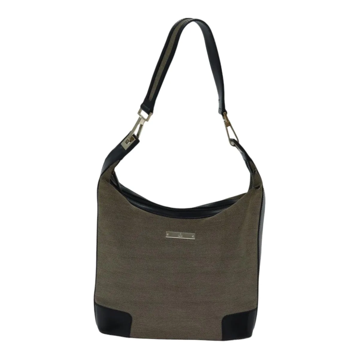 GUCCI Shoulder Bag Canvas Beige ac3261