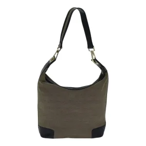 GUCCI Shoulder Bag Canvas Beige ac3261