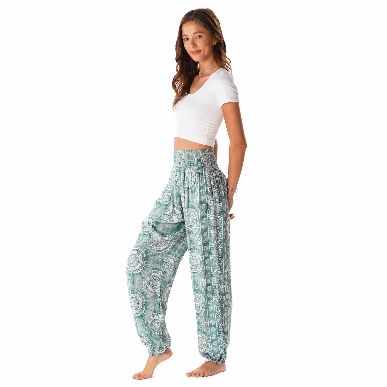 ResilientElasticBand Azores Harem Pants