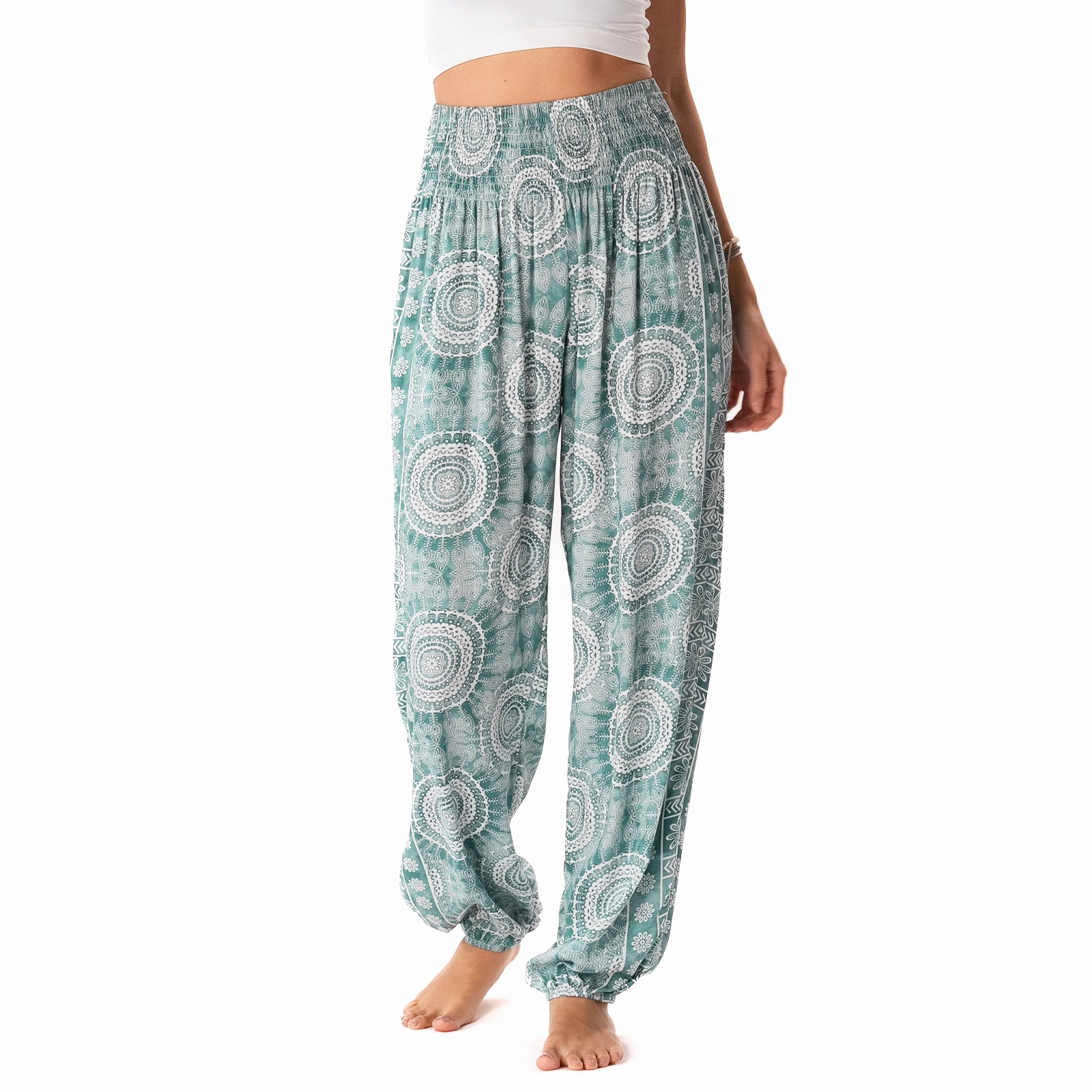 Smart Stretch Anti Cling Finish Azores Harem Pants