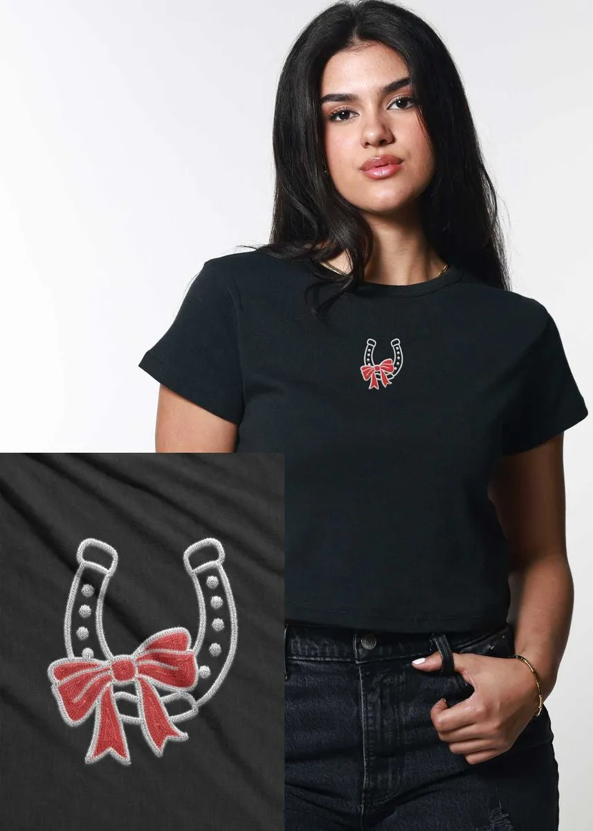 hailey horseshoe bow tee