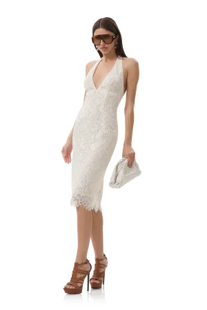 Hanson Dress - Gardenia Feminine Cut Fresh Tones