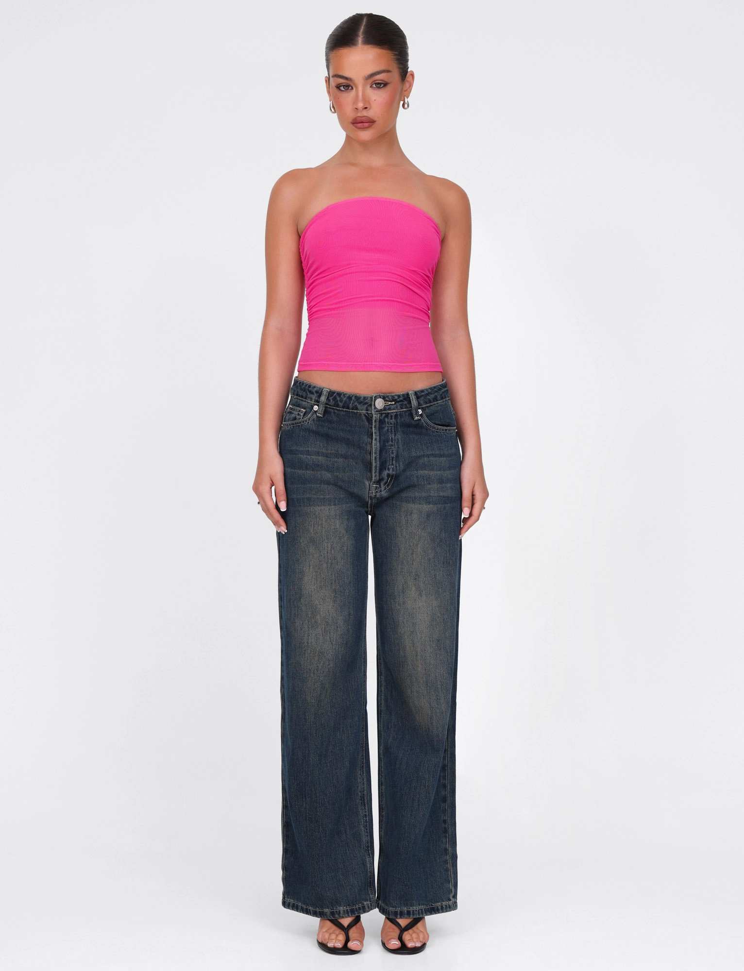 HARRIETT TUBE TOP - PINK : PINK MultiFunctional Pocket Placement