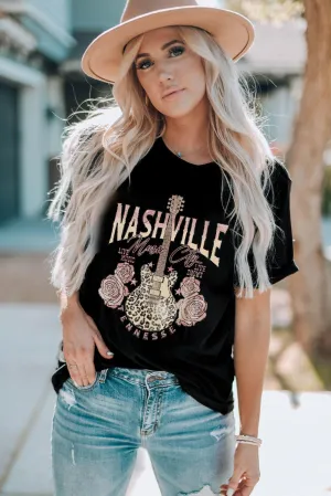 Hazel Blues® | NASHVILLE MUSIC CITY Graphic Tee