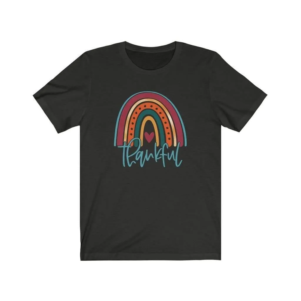 Hazel Blues® | Thankful Rainbow Graphic Tee