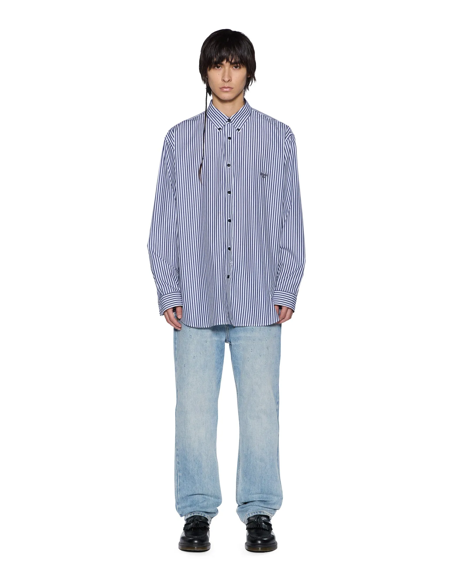 HAZLOW MANHATTAN Softened Denim Material Style Blend