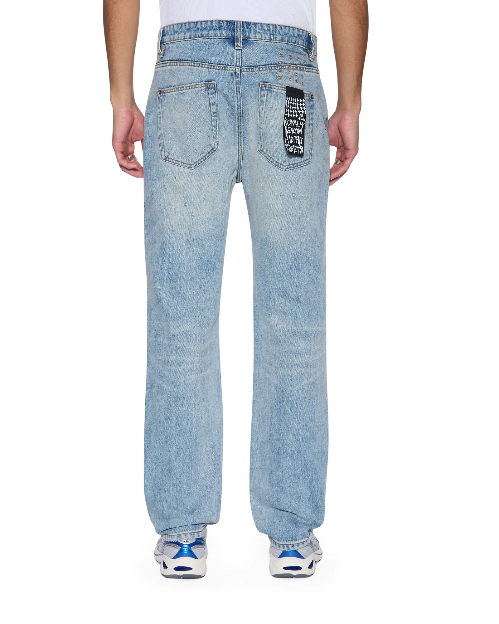 HAZLOW SCATTER BLUE Weekend Style Stretch Bold Look Life Ready