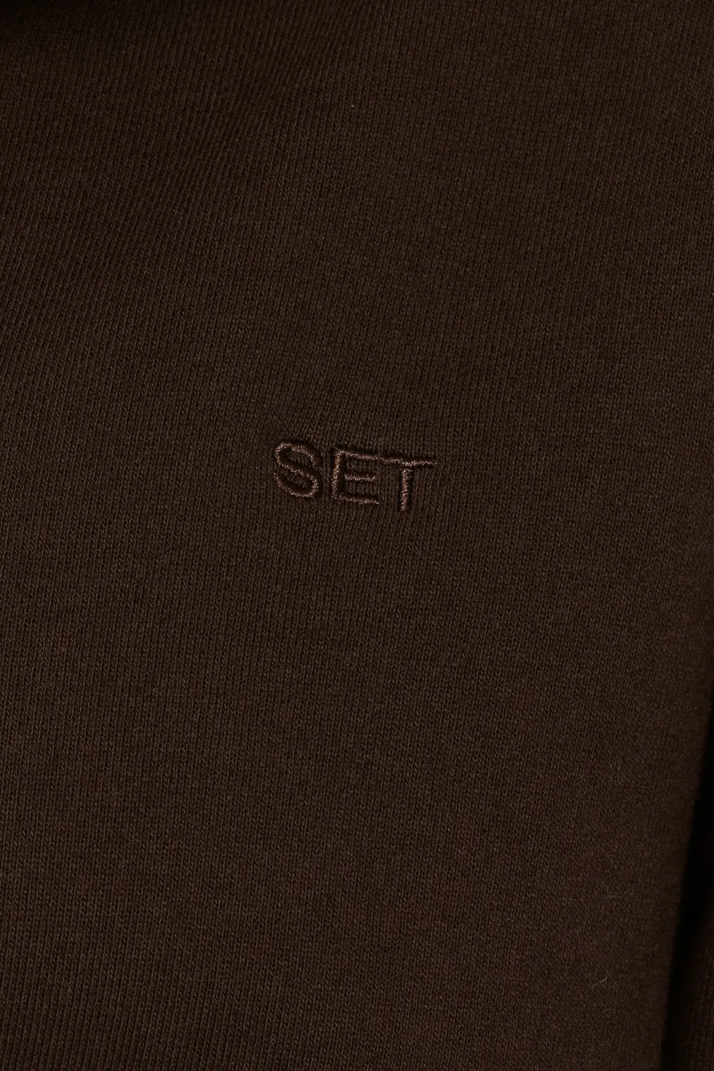 HEAVYWEIGHT SWEATS ZIP HOODIE - ESPRESSO