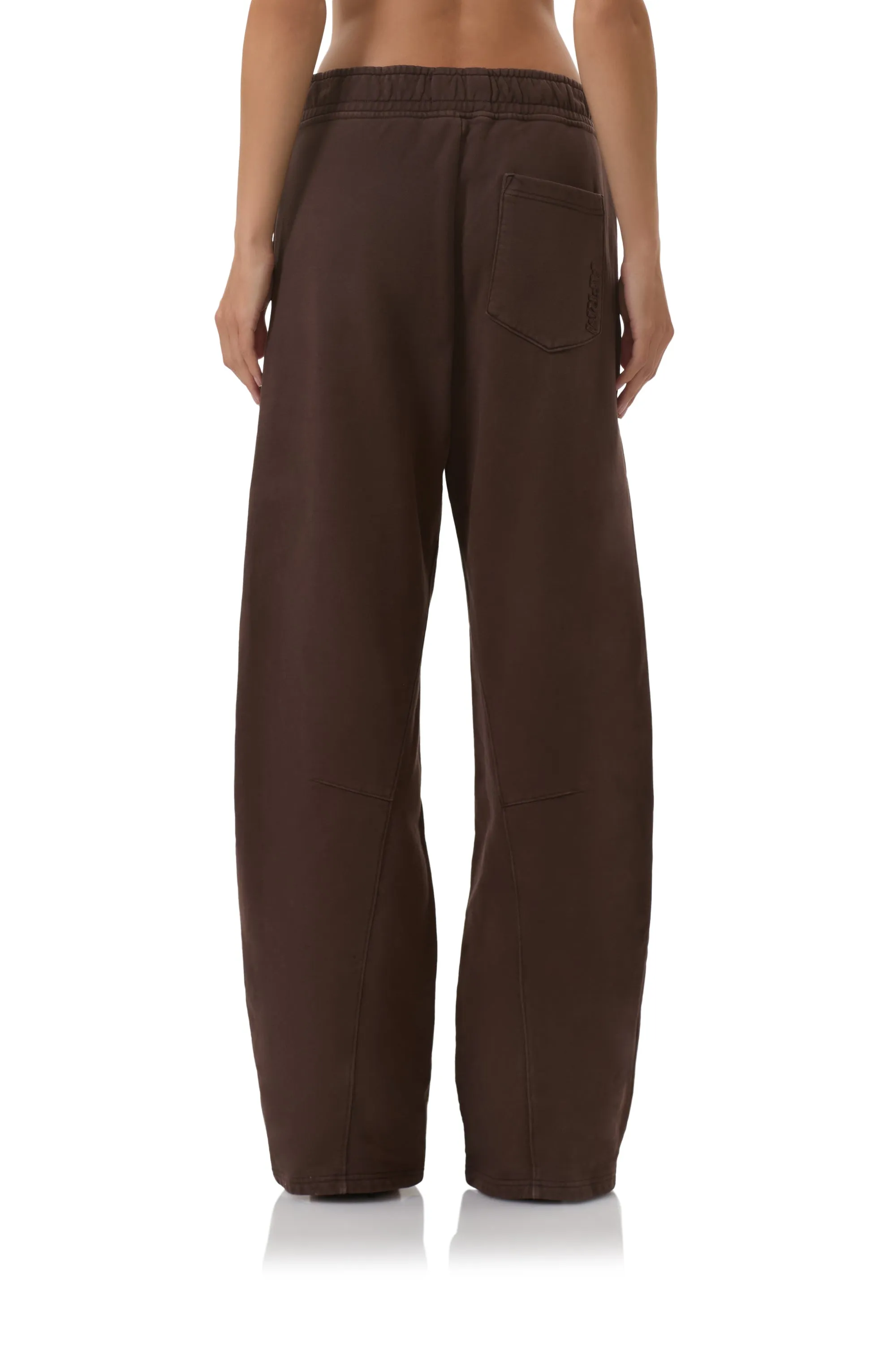 Finely Straight Leg Sweatpant - Espresso UVProtection