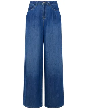 High Rise Lanae Wide Leg Jean in Delmar