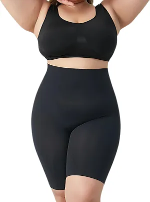 High Waisted Shaper Shorts for Women Tummy Control | Butt Lifting | Anti-Slip Silicone | Seamless Slimming Shorts