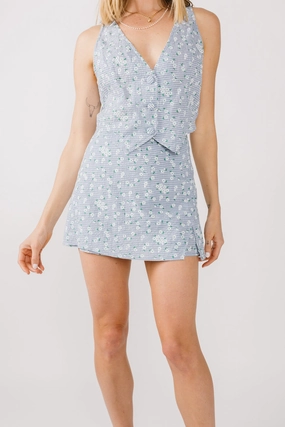 Anti Odor Technology Raw edge Stetson Skort