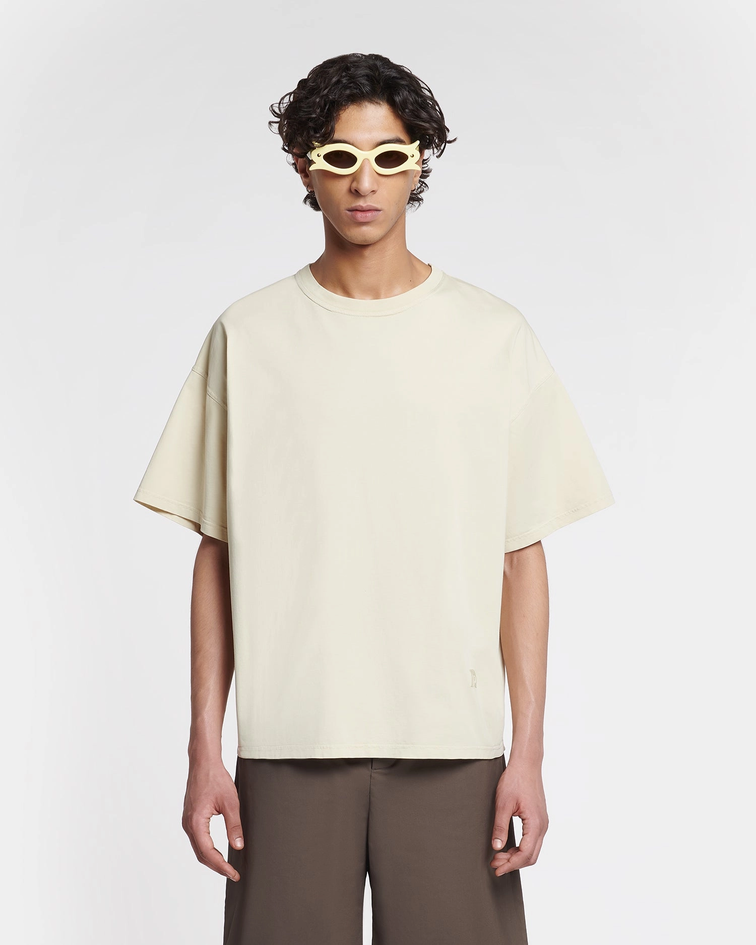 Wren - Embroidered Cotton-Jersey T-Shirt - Shell Multi Directional Mobility