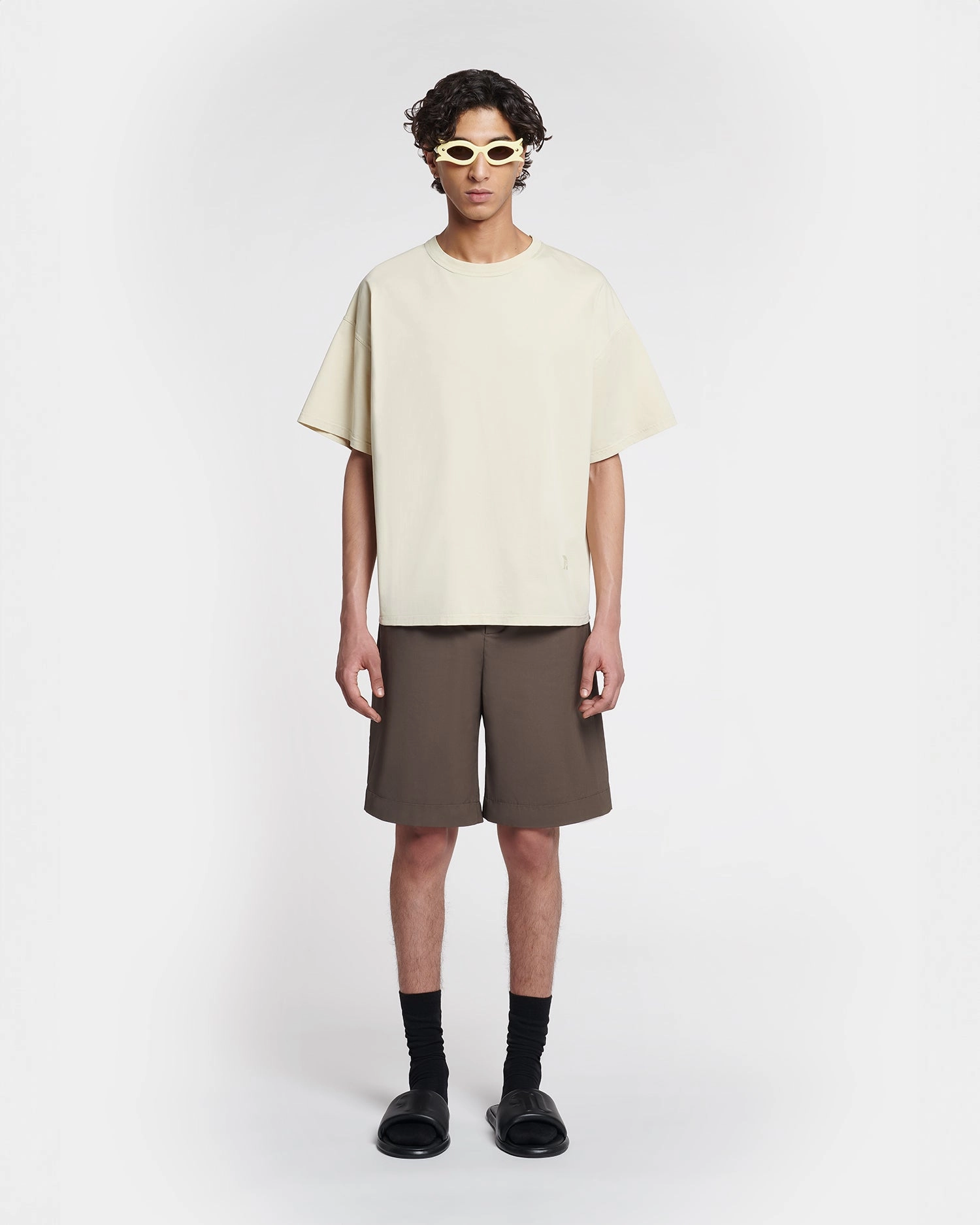 Wren - Embroidered Cotton-Jersey T-Shirt - Shell Reinforced Shoulder Seams Breathable Mesh Insert