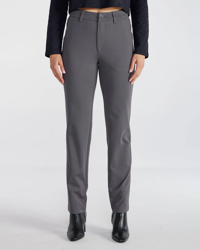 Metallic accents FlexFoamPadding Women's Everyday Straight Leg Pant