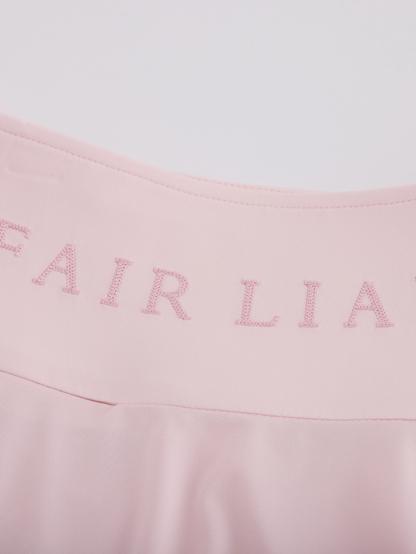 High waist jersey flared skirt - Pink Smooth Feel Water Repellent