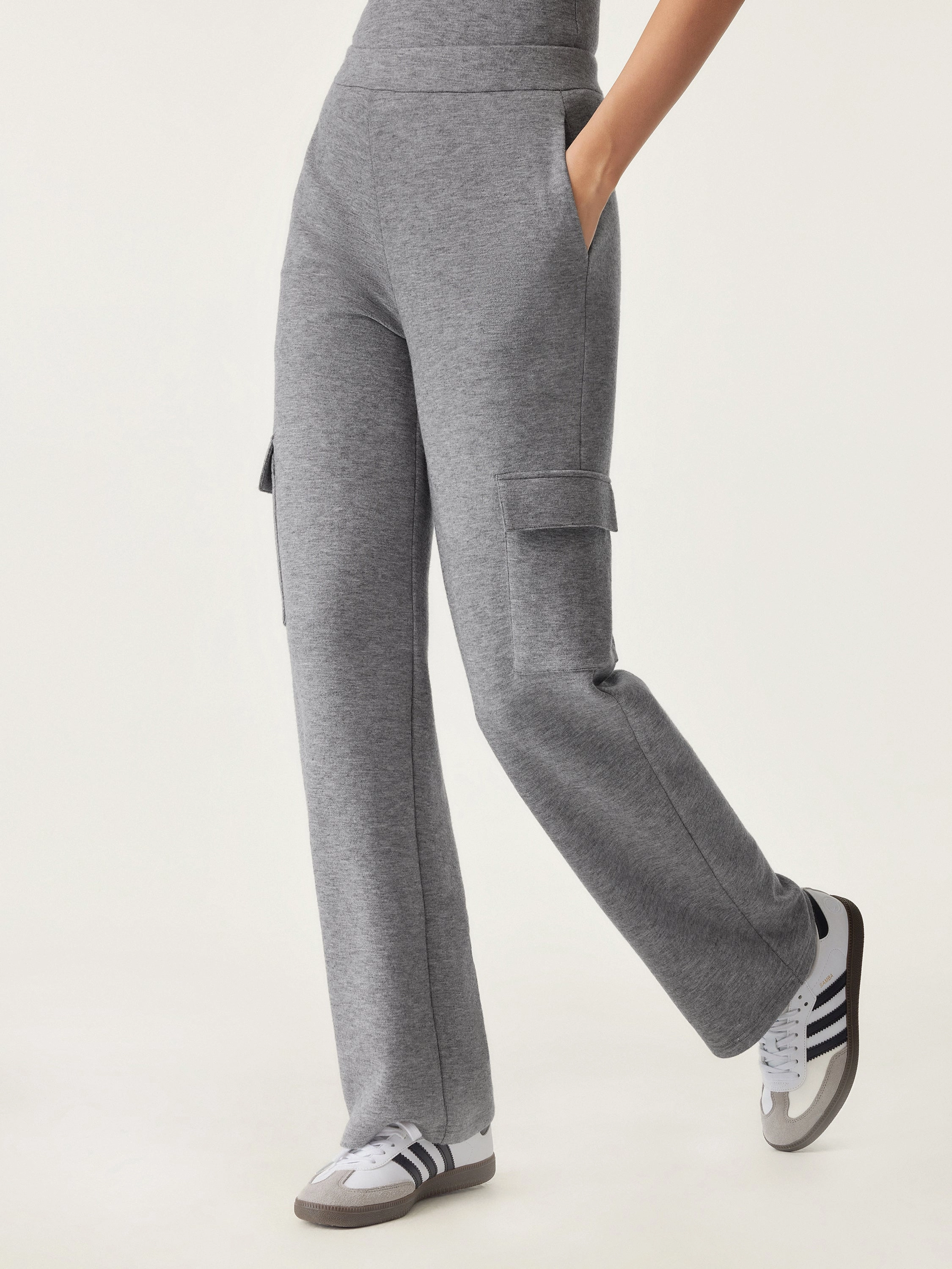 Stylish Fit High Waisted Classic Straight Cargo Pant