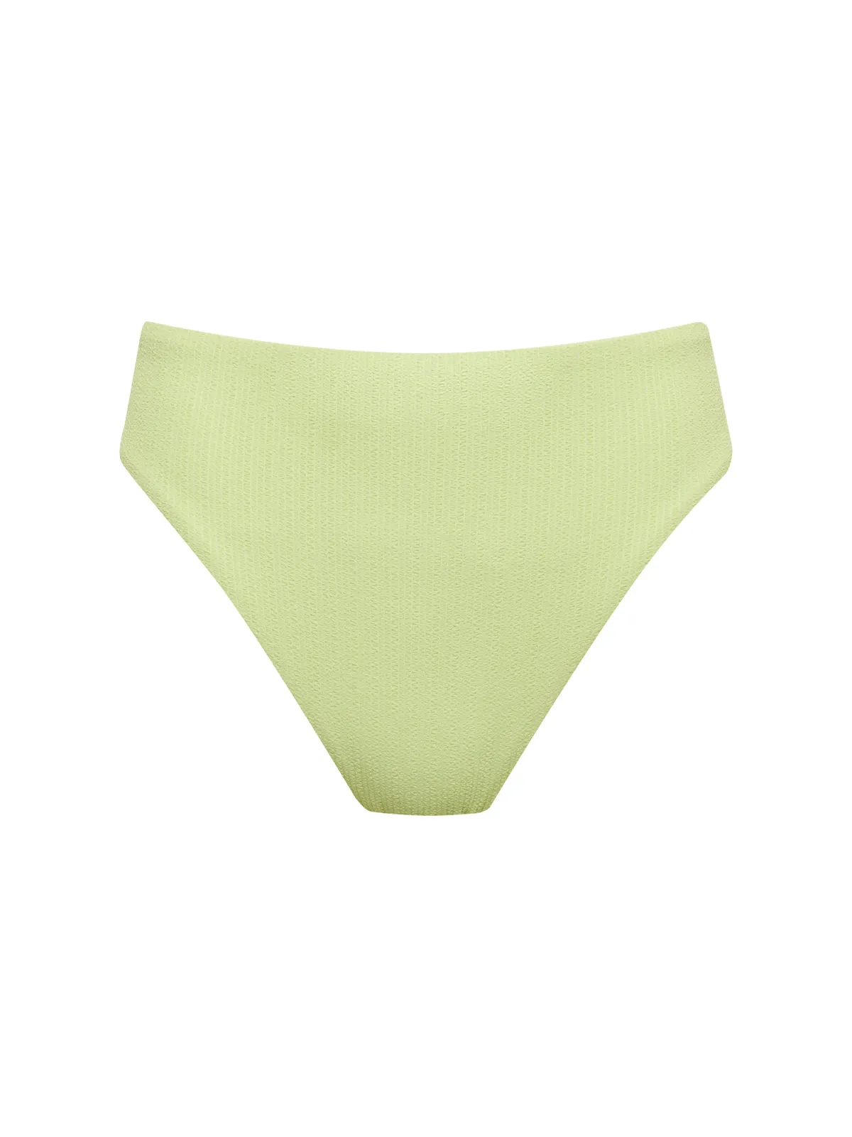 Tencel Blend Fabric Stay Connected High Rise Bikini Bottom Daiquiri